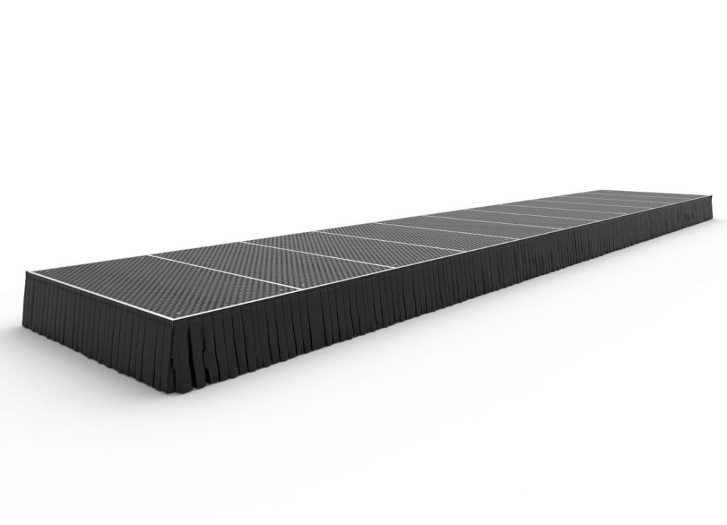 11x2m stage
