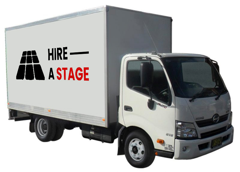 hire a stage truck