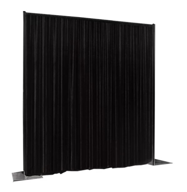 Black Drape Backdrop Hire