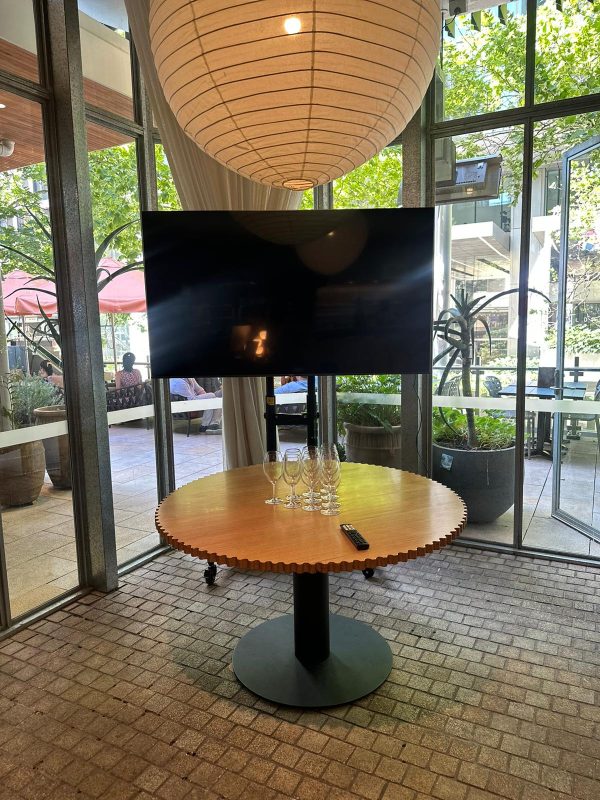 tv hire on a stand